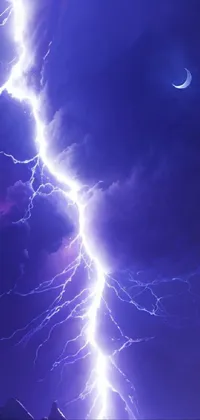 Sky Thunder Lightning Live Wallpaper