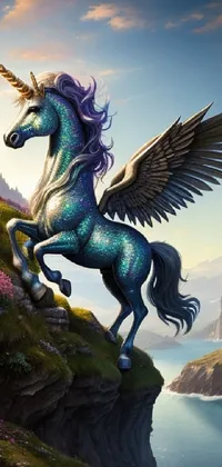 Sky Water Mythical Creature Live Wallpaper