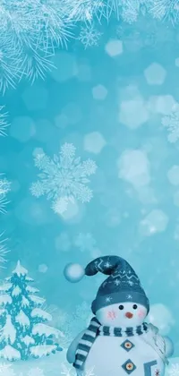 Get into the festive holiday spirit with this stunning phone live wallpaper