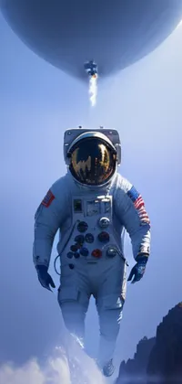 Sky World Astronaut Live Wallpaper