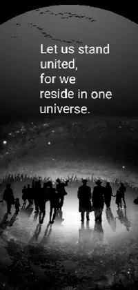 Stand as one. Live Wallpaper