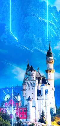 Transform your smartphone into a mesmerizing work of art with this castle live wallpaper
