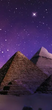 Sky World Pyramid Live Wallpaper