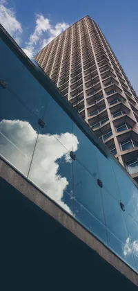Skyscraper Cloud Building Live Wallpaper