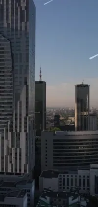 Skyscraper Sky Building Live Wallpaper