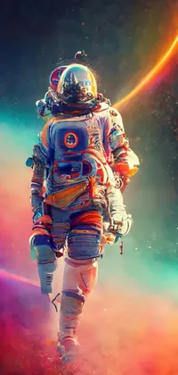 Sleeve Astronaut Entertainment Live Wallpaper