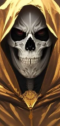 Sleeve Bone Skull Live Wallpaper