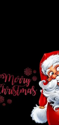 Sleeve Font Santa Claus Live Wallpaper