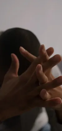 Sleeve Gesture Finger Live Wallpaper