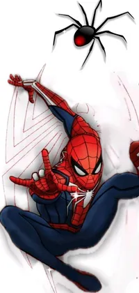 Sleeve Spider-man Art Live Wallpaper