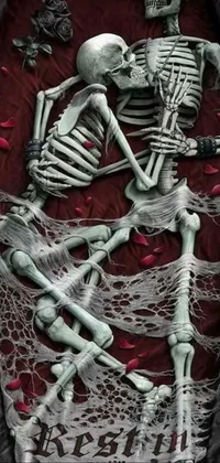 Sleeve Textile Bone Live Wallpaper