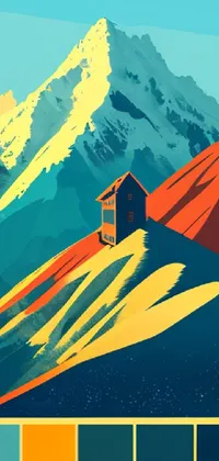 Slope World Mountain Live Wallpaper