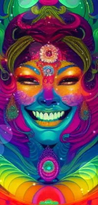 Smile Art Paint Live Wallpaper