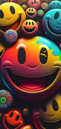 Smile Facial Expression Light Live Wallpaper