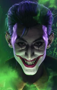 Smile Green Jaw Live Wallpaper