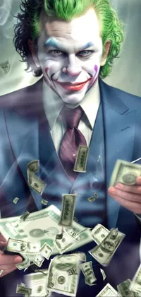 Smile Green Joker Live Wallpaper