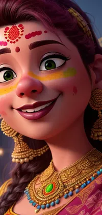 happy holi live wallpaper