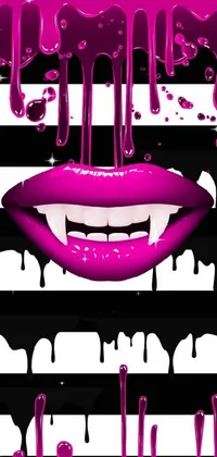Smile Mouth Facial Expression Live Wallpaper