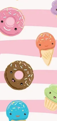 Snack Design Cartoon Live Wallpaper