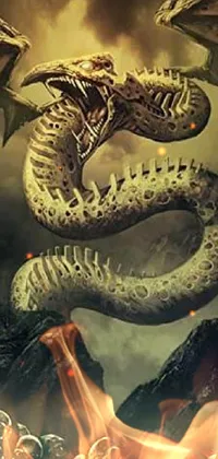 Snake Organism Reptile Live Wallpaper