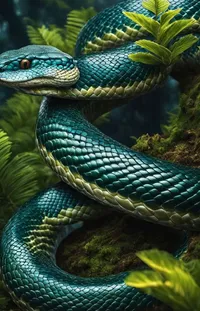 Snake Plant Light Live Wallpaper