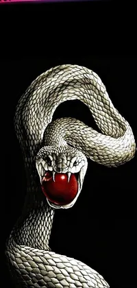Snake Reptile Black Live Wallpaper