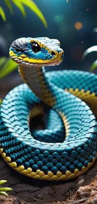 Snake Reptile Scaled Reptile Live Wallpaper