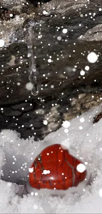 Snow Liquid Water Live Wallpaper