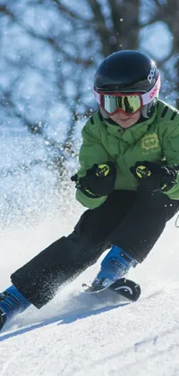 Snow Sports Equipment Headgear Live Wallpaper