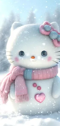 Snow Toy Christmas Ornament Live Wallpaper