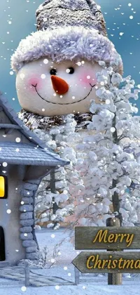Snow Winter Christmas Live Wallpaper