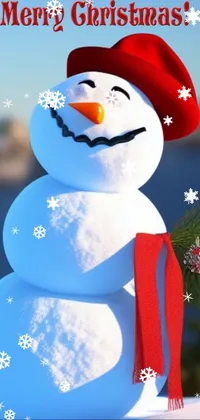 snowman  Live Wallpaper