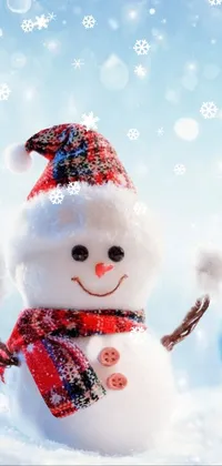 Snowman Christmas Desktop Wallpaper Background, Winter, Season, Snow  Background Image And Wallpaper for Free Download