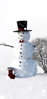 snow men Live Wallpaper