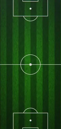 Soccer Rectangle Grass Live Wallpaper