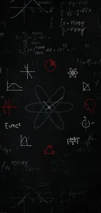 Get a unique and edgy wallpaper with this live blackboard phone wallpaper