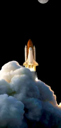 Space Shuttle Spaceplane Rocket Live Wallpaper
