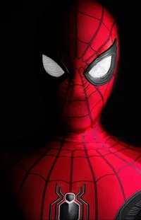 Spider-man Art Red Live Wallpaper