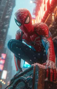 Spider-man Avengers Art Live Wallpaper