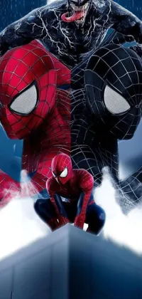 Spider-man Avengers Automotive Design Live Wallpaper