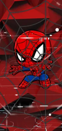 Spider-man Eye Automotive Design Live Wallpaper