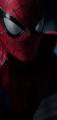 Spider-man Eye Human Body Live Wallpaper