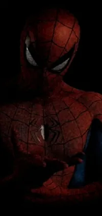 Spider-man Human Body Art Live Wallpaper