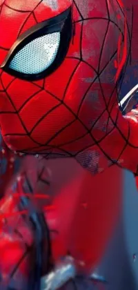 Spider-man Red Art Live Wallpaper