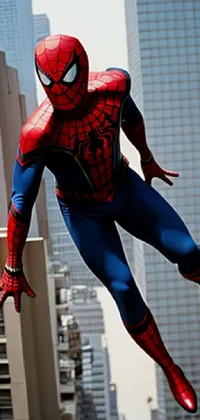 Spider-man Textile Thigh Live Wallpaper