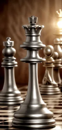 Sports Equipment Light Chessboard Live Wallpaper