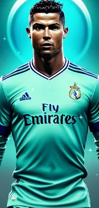 Ronaldo in real madrid jersey Wallpapers Download