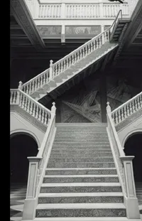 Stairs Building Wood Live Wallpaper