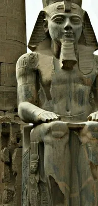 Statue Sculpture Ancient Live Wallpaper