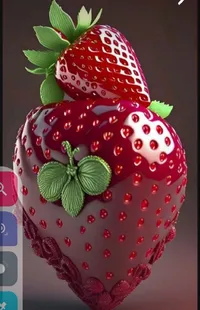Strawberry Fruit Food Live Wallpaper